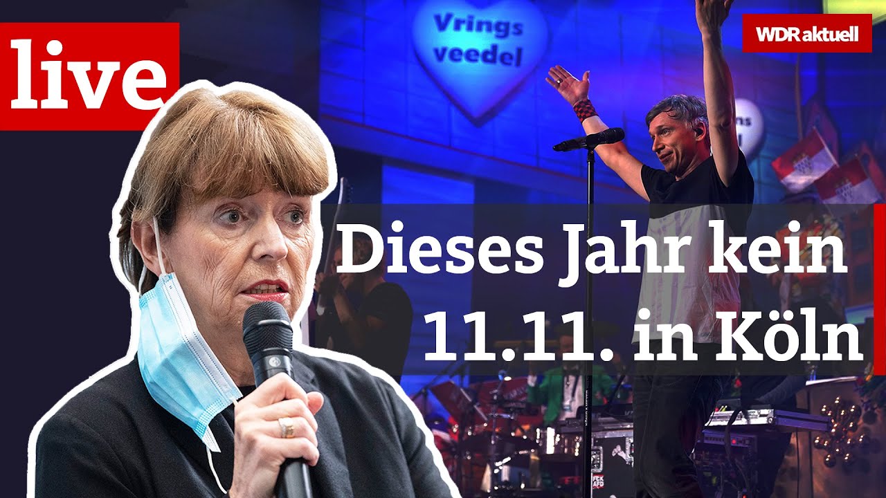 Karneval 2020: Sessionsauftakt in Köln offiziell abgesagt | WDR aktuell