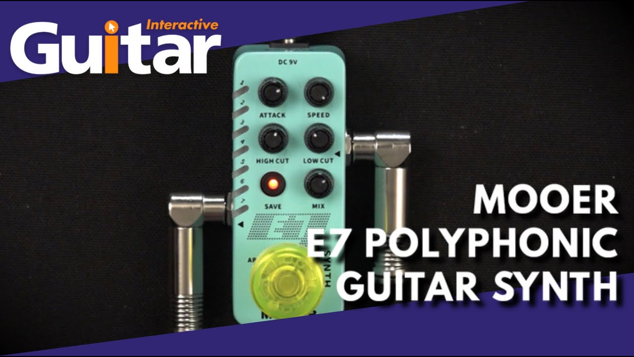 MOOER E7 POLYPHONIC GUITAR SYNTH | Review | Sam Bell