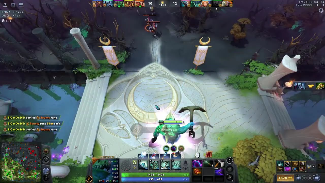 Raging in Dota