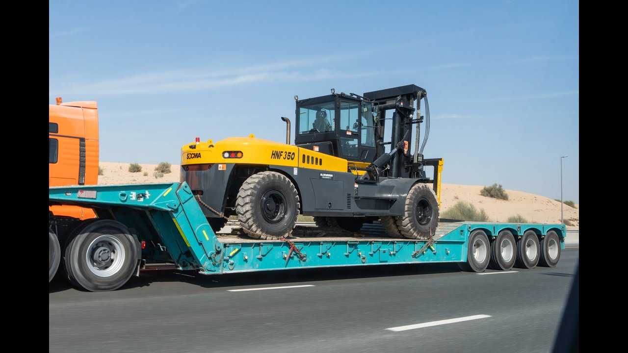SOCMA HNF 350 Forklift Delivered | Heavy Equipment for Sale