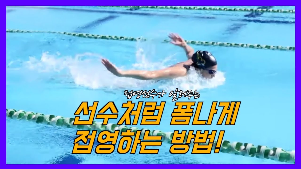 접영선수가 알려주는 선수처럼 접영하는 방법! / 접영 웨이브 / 접영 팔돌리기 / 접영 발차기