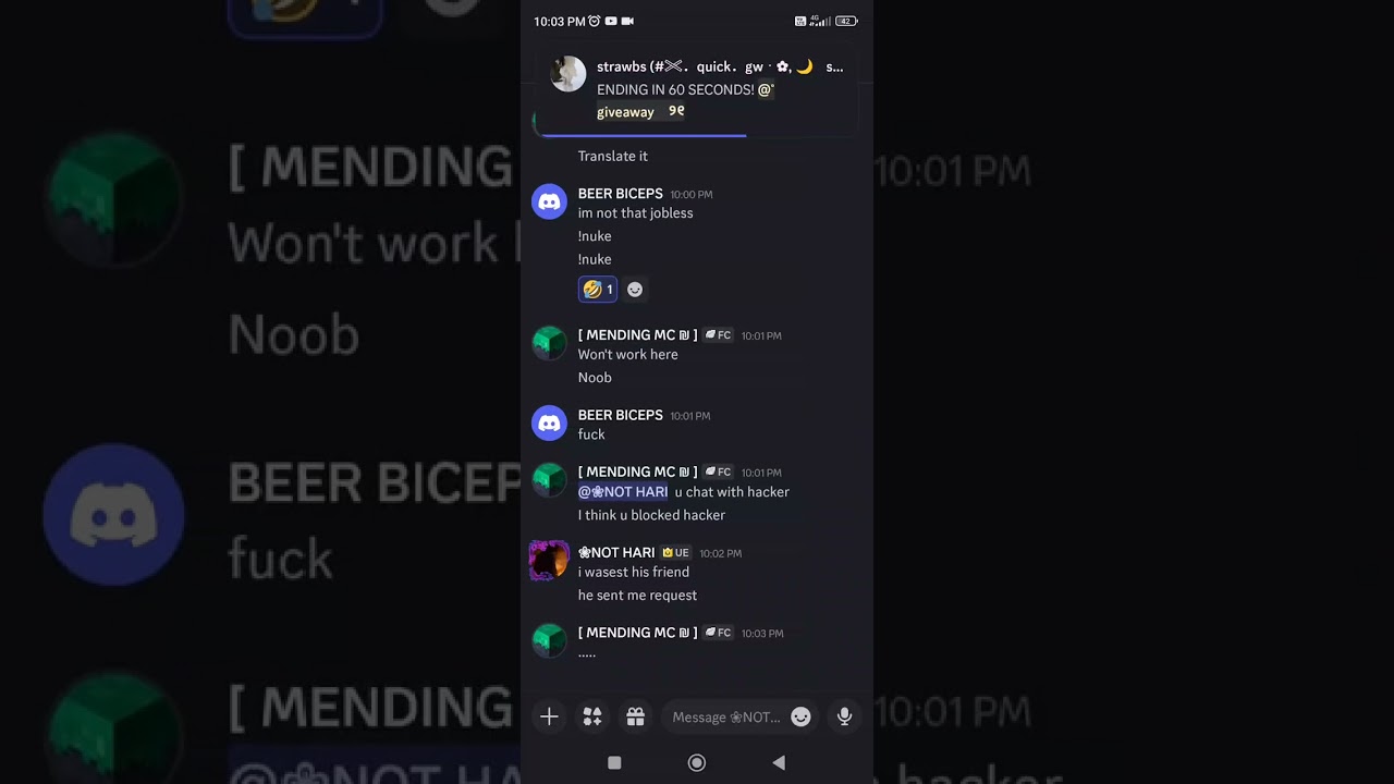 My discord server raided 😭😭 😭😭😭😭