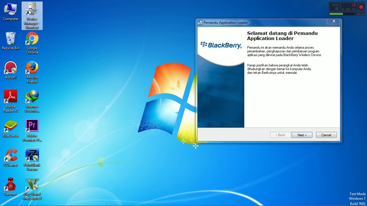 Install ulang Flash Blackberry All Type