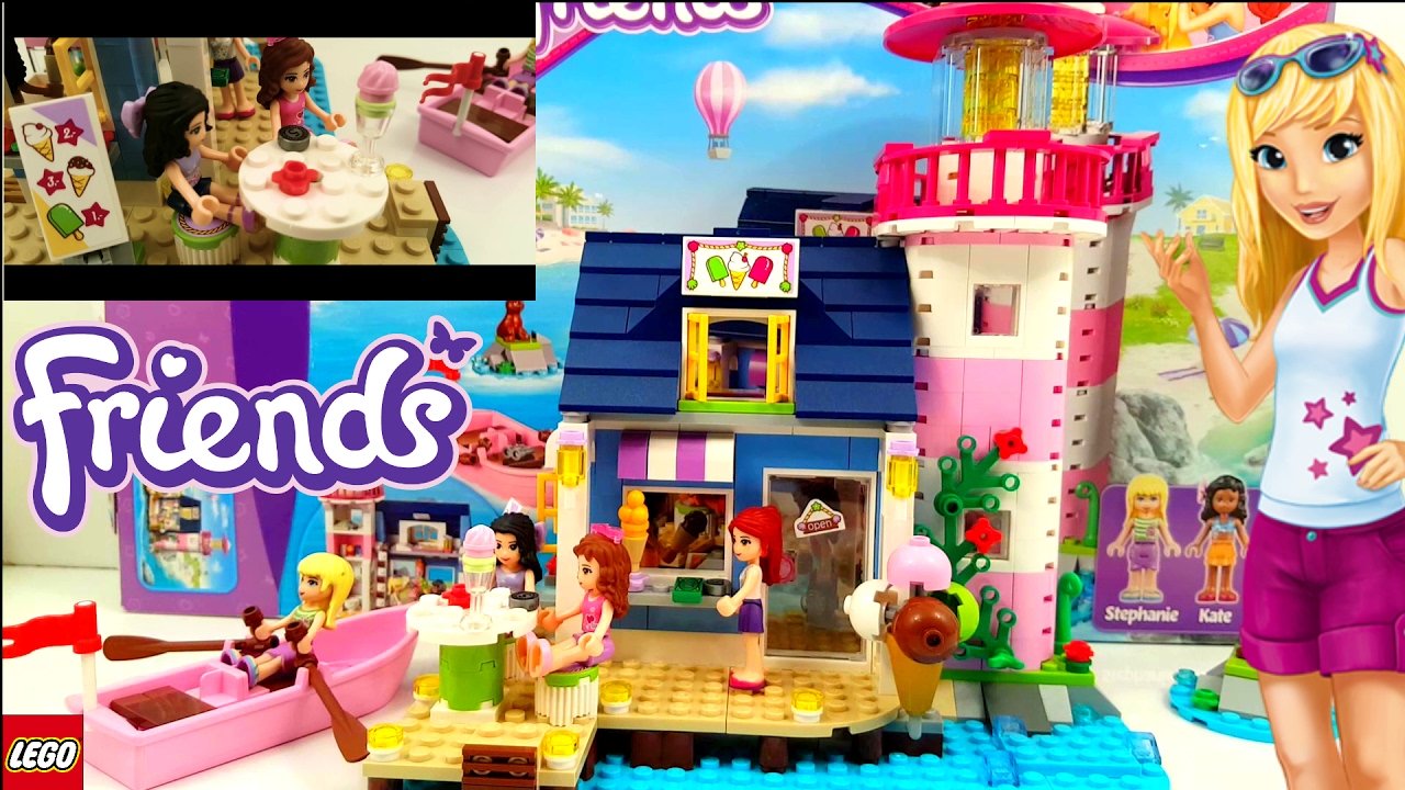 Lego Friends Heartlake Lighthouse  Building Review 41094