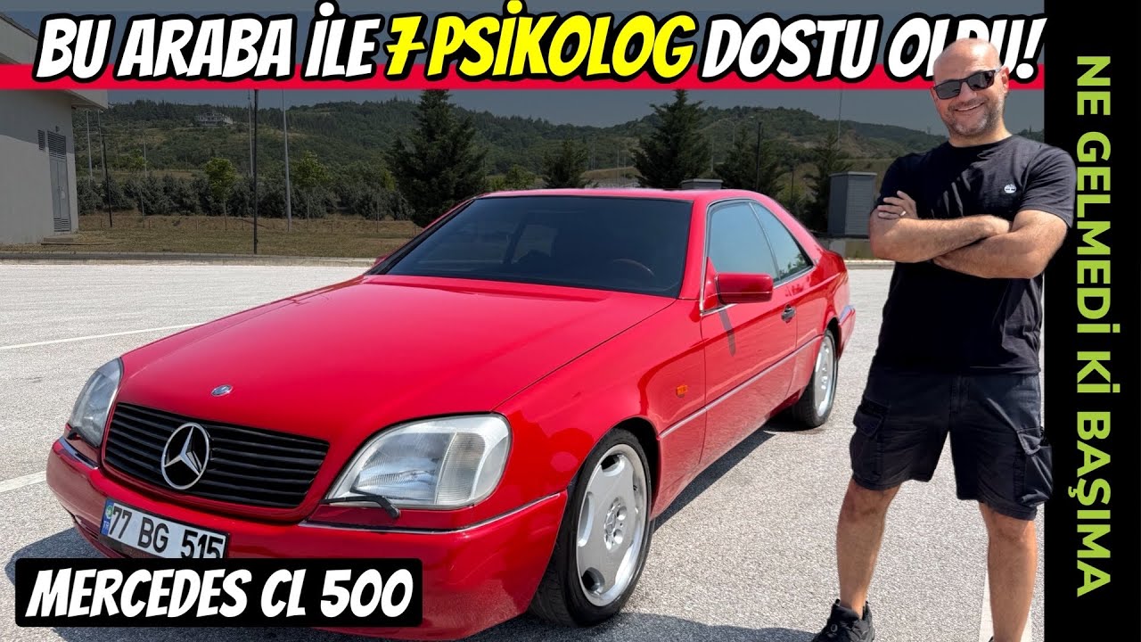 Klasik Mercedes Sevdasına Kredi Çekti, Ustalar İle Akraba Oldu | Mercedes CL500 V8
