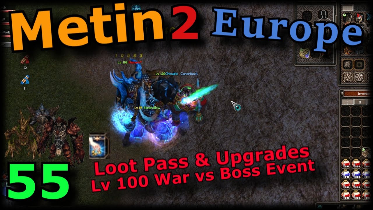 [55] Metin2 Europe - New Loot Pass Filter Update & Boss Event / Upgrades