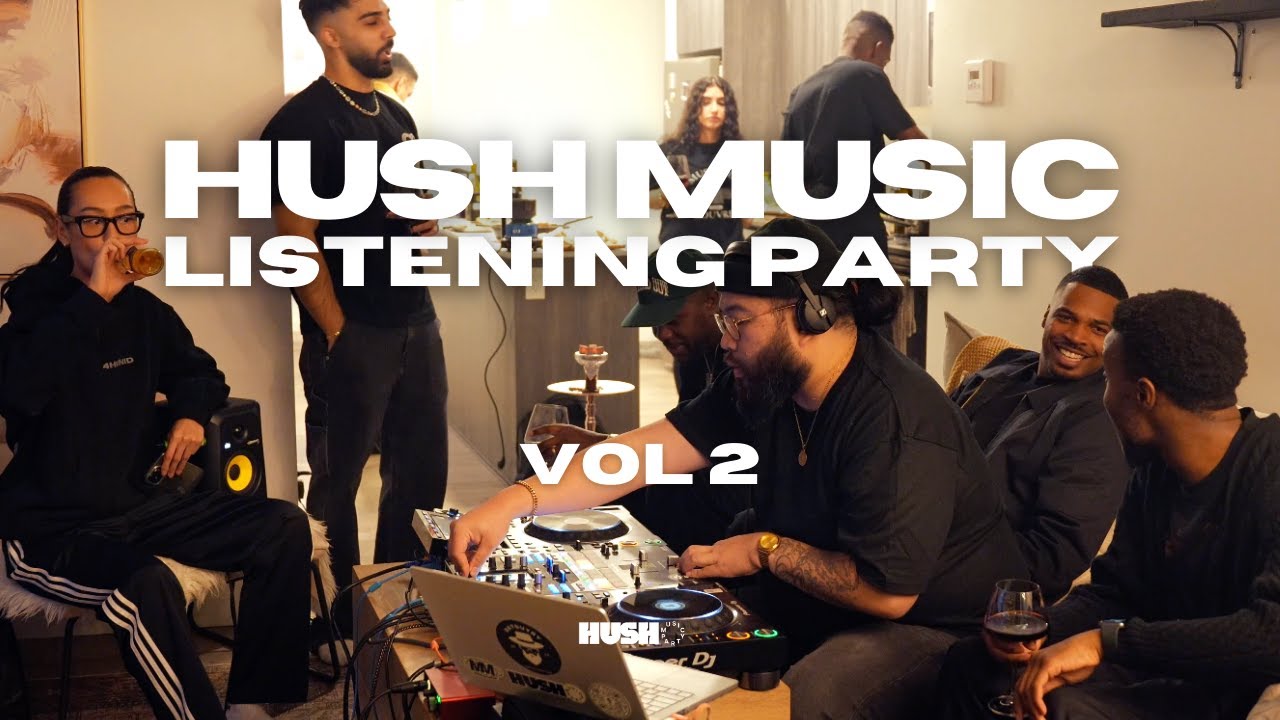 Hush Music Listening Party Vol. 2 ft. Freddy | Reggae |  Oldschool Hip Hop | Future R&B | Latin