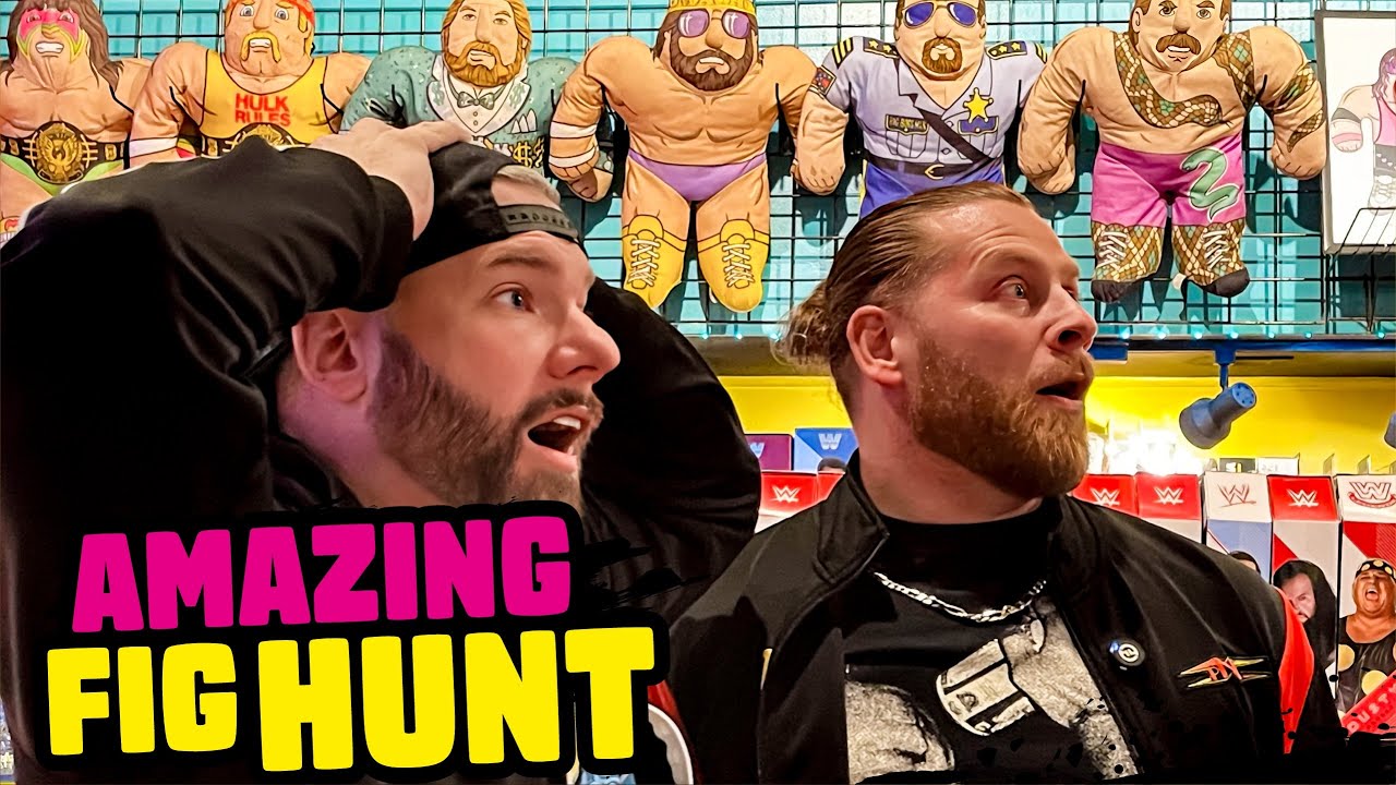 Pro Wrestler Retires and Opens AMAZING Vintage Toy Store
