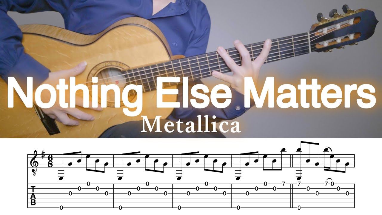 Metallica - Nothing Else Matters - TAB