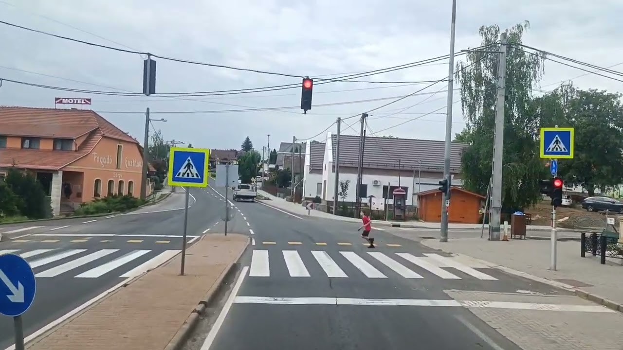 Driving in Hungary, Road 2, Rétság - Vác