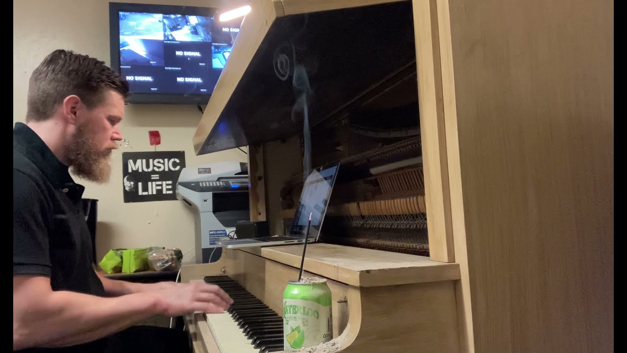 The Hearse Song (The Worms Crawl in)- Piano Cover- Traditional Folk Song- Rusty Cage