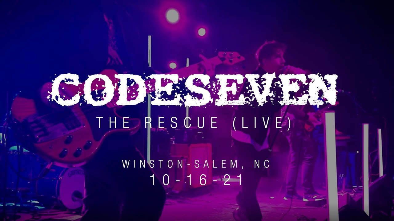 Codeseven The Rescue live 10-16-21 at The Ramkat Winston-Salem, NC