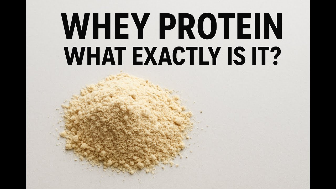 Whey protein from farm to shaker