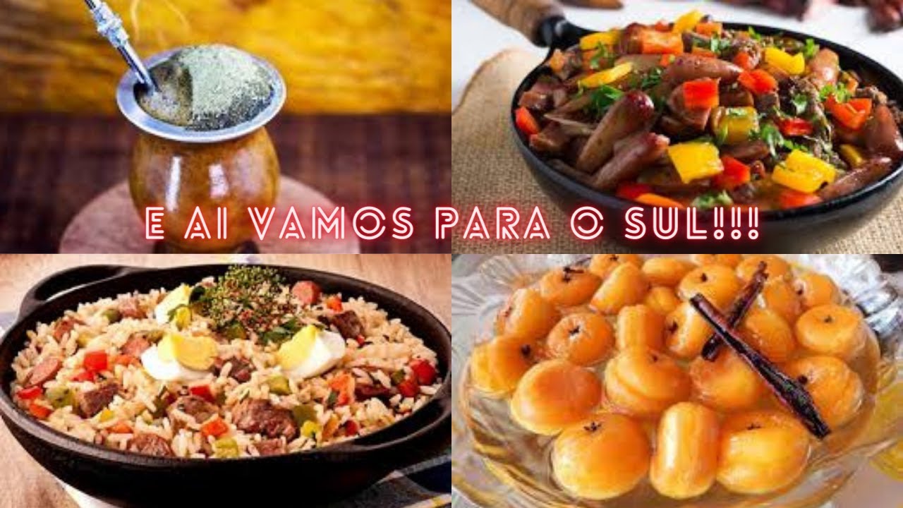 DELICIOSAS COMIDAS TÍPICAS DA REGIÃO SUL DO BRASIL