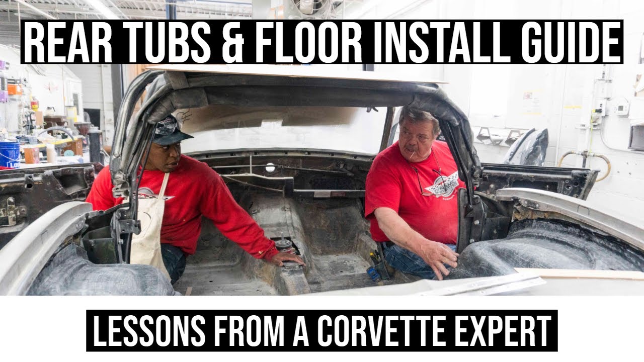 C2 Corvette Rear Tubs And Floor Instructions