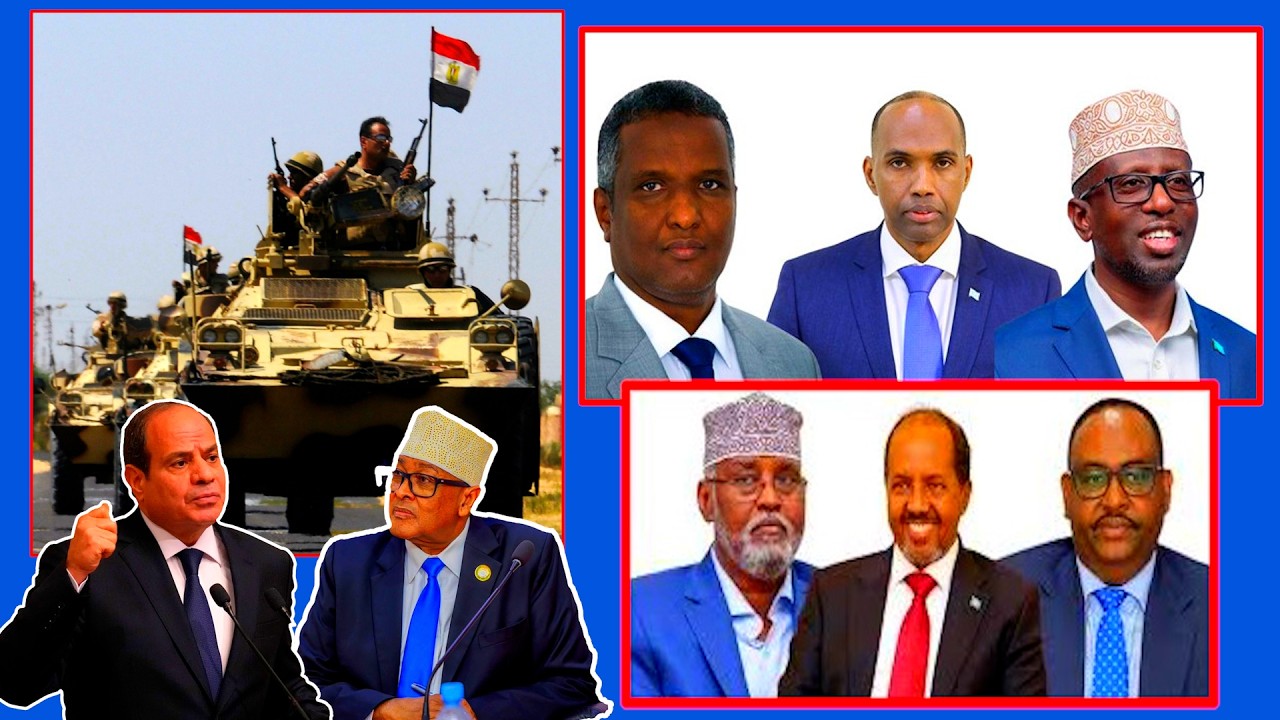 Deg Deg Xasan Sh Oo Tanasulay, Ciidanka Masar Oo S/Land La Dijinaayo, Qayaanada Abiy
