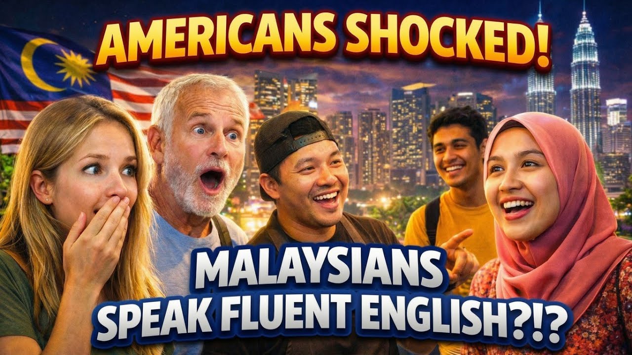 “Orang Amerika Terkejut! Rakyat Malaysia Semua Fasih Bahasa Inggeris?!”