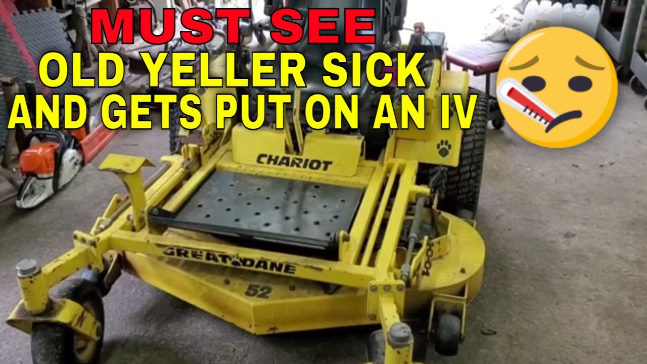 KOHLER COMMAND PRO 25 НА НЕМЕЦКОМ ДОГЕ. НУЛЕВОЙ ПОВОРОТ ОТКЛЮЧАЕТСЯ