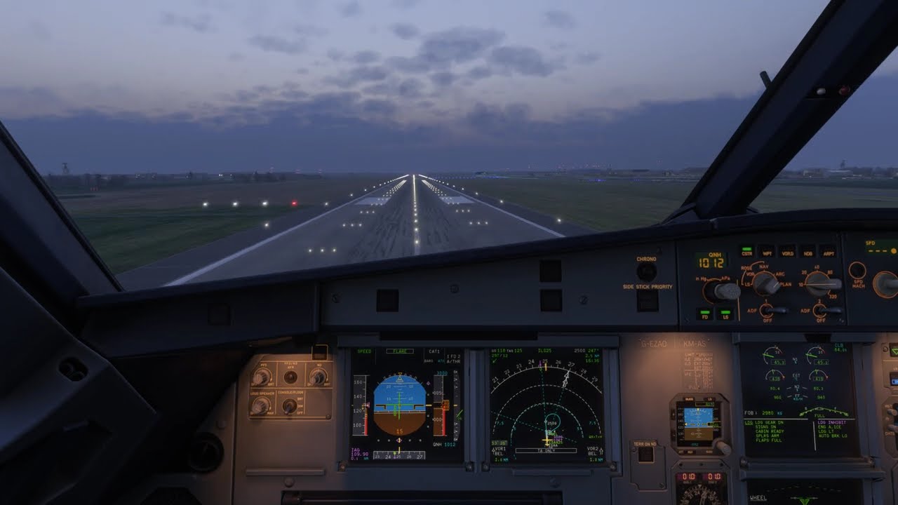 MSFS2024 Arrival into Belfast in the Fenix A319