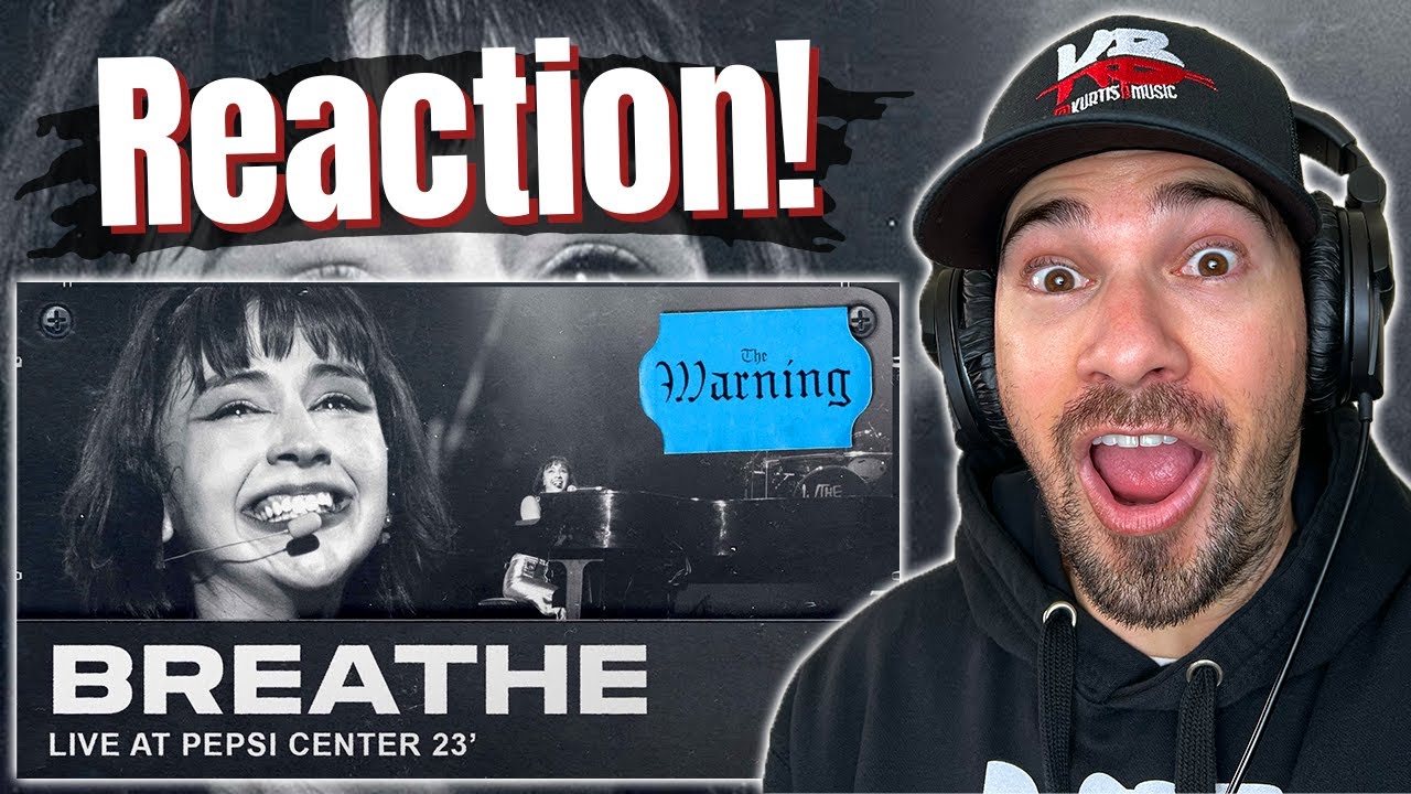The WARNING - Breathe (Live From Pepsi Center CDMX) REACTION!