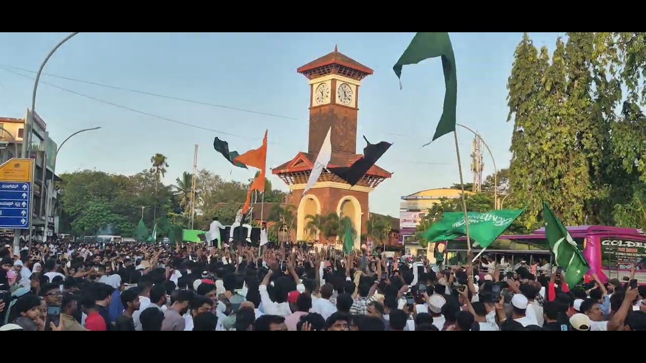 Eid Milad rally Mangalore| Eid -Milad un Nabi Mangalore -2024| Mangalore Eid Milad| road shows