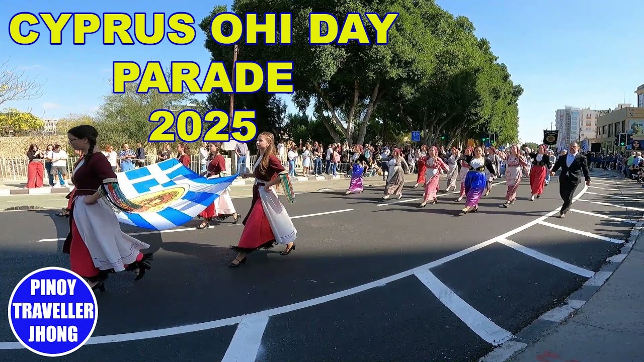 CYPRUS OHI DAY CELEBRATION PARADE 2025 part2 #nicosia