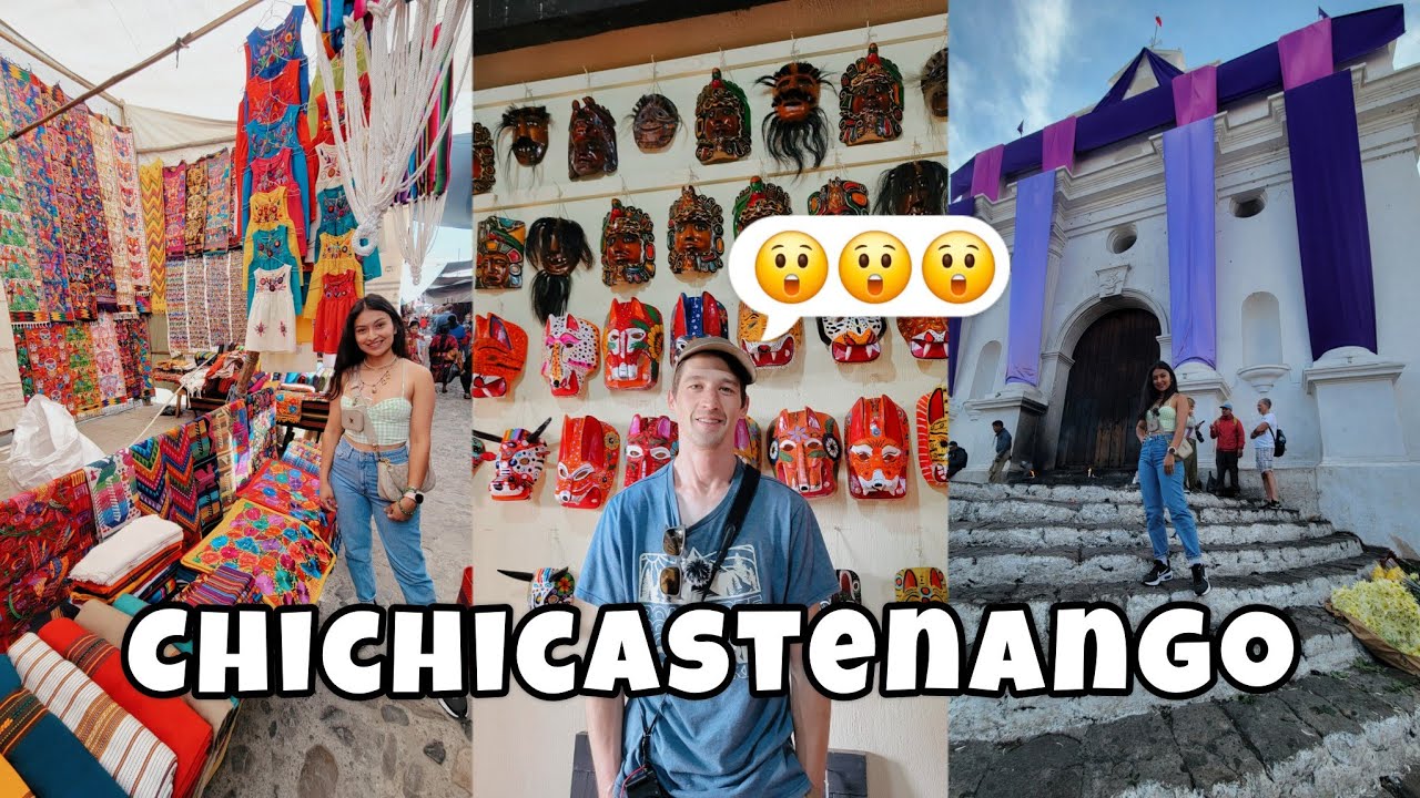 FUIMOS AL MERCADO MAS FAMOSO Y COLORIDO DE GUATEMALA 🇬🇹❤️🎊🎉| (Increíble 😍🇬🇹) CHICHICASTENANGO ❤️
