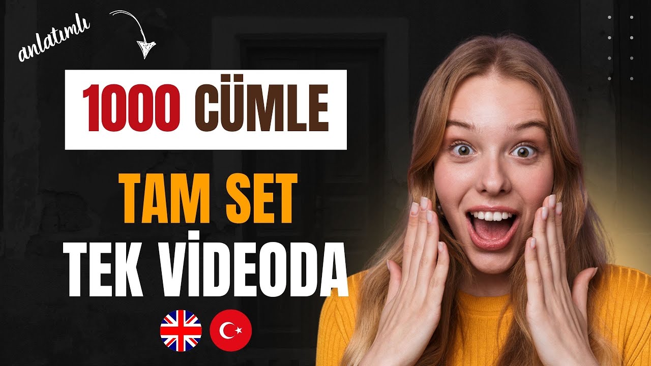 İngilizce Konuşamıyor Musun? Bu 1000 Cümle Her Şeyi Değiştirecek!