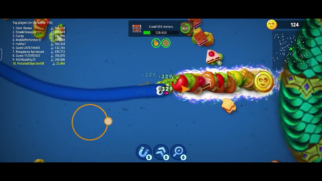 I played worm zone 