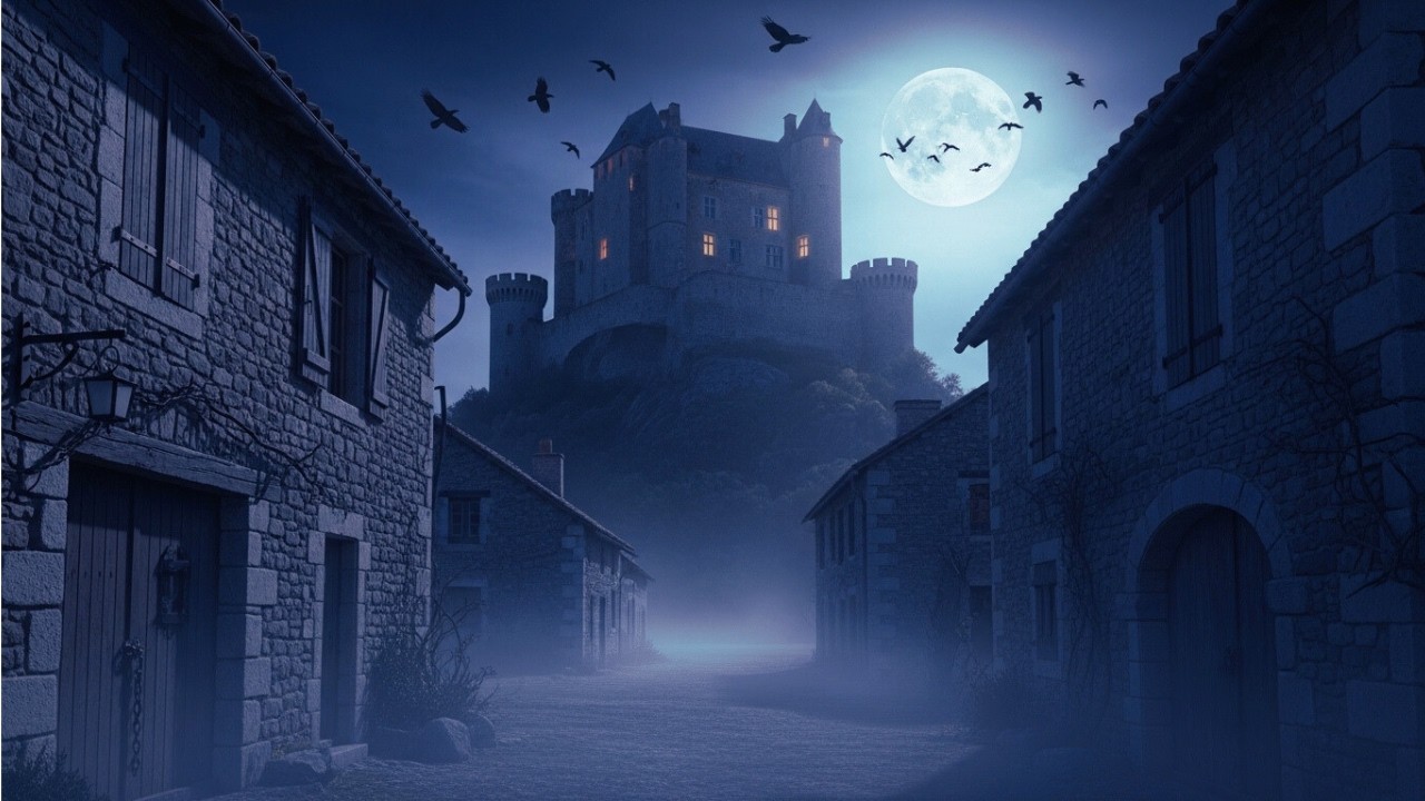 Que se passait-il lors de la pleine lune dans ce château français ? Les villageois barricadaient ...