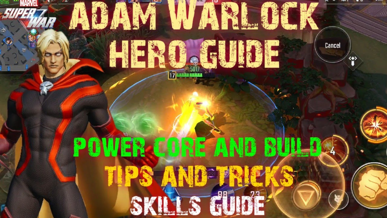 Adam Warlock Hero Guide - Skills Guide, Power Core+Build, Tips and Tricks