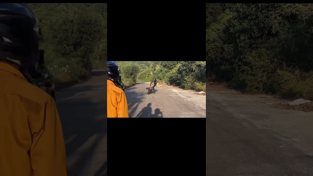 Ninja 1000 crash #sadstatus #youtubeshorts #ninnin#rajat #random #rajveer
