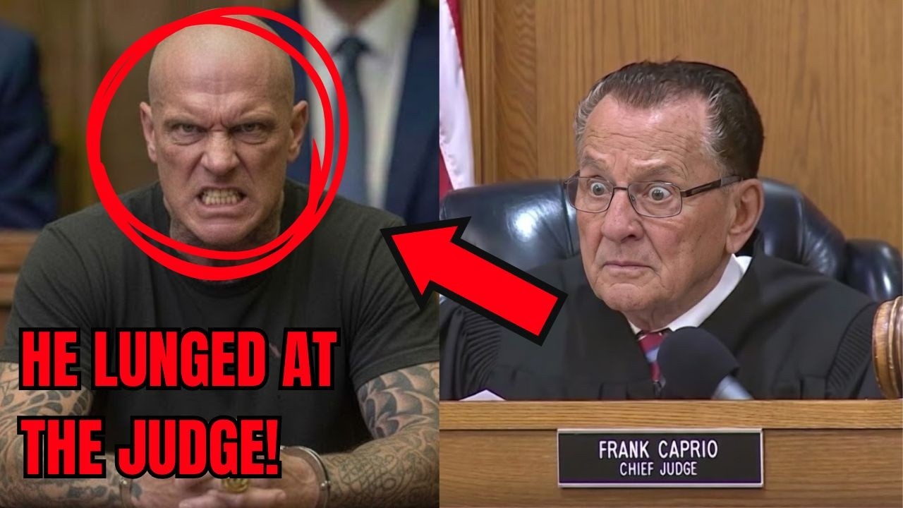 Angry Defendant Lunges at Judge Caprio, Tased in Seconds Shocking Courtroom Takedown