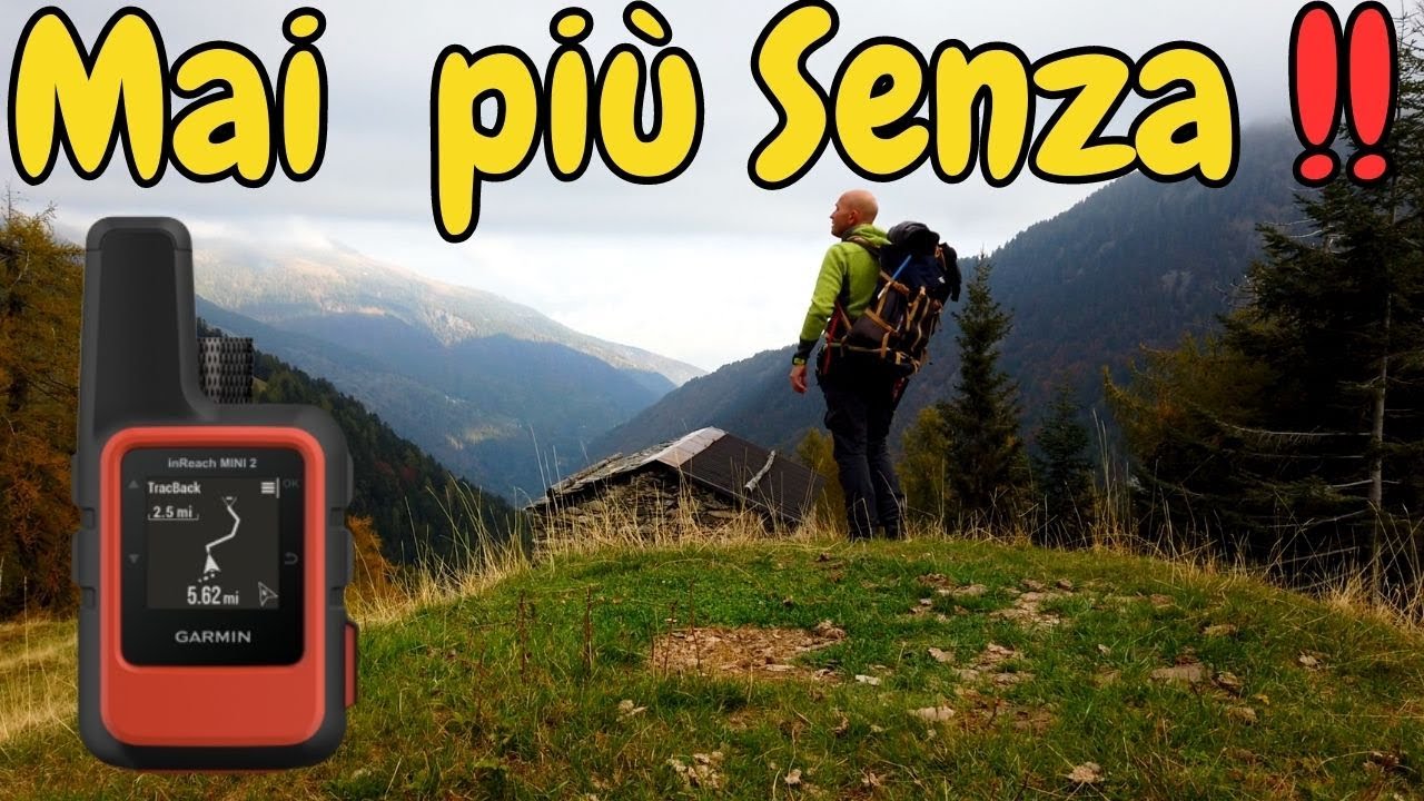 Garmin Inreach Mini 2.  MAI PIU' SOLI IN MONTAGNA
