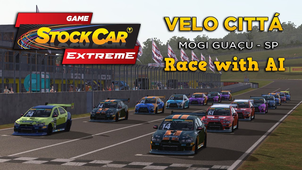 Stock Car Extreme | Race with AI | Mitsubishi Lancer Cup RS @ Velo Cittá Circuit