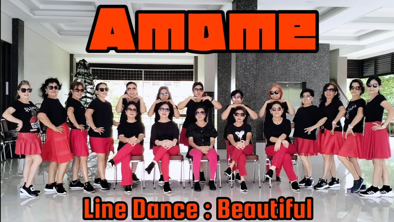 AMAME - LINE DANCE Chor : Peter O' Shea ( AUS ) December 2025 Demo by : LD Beautiful