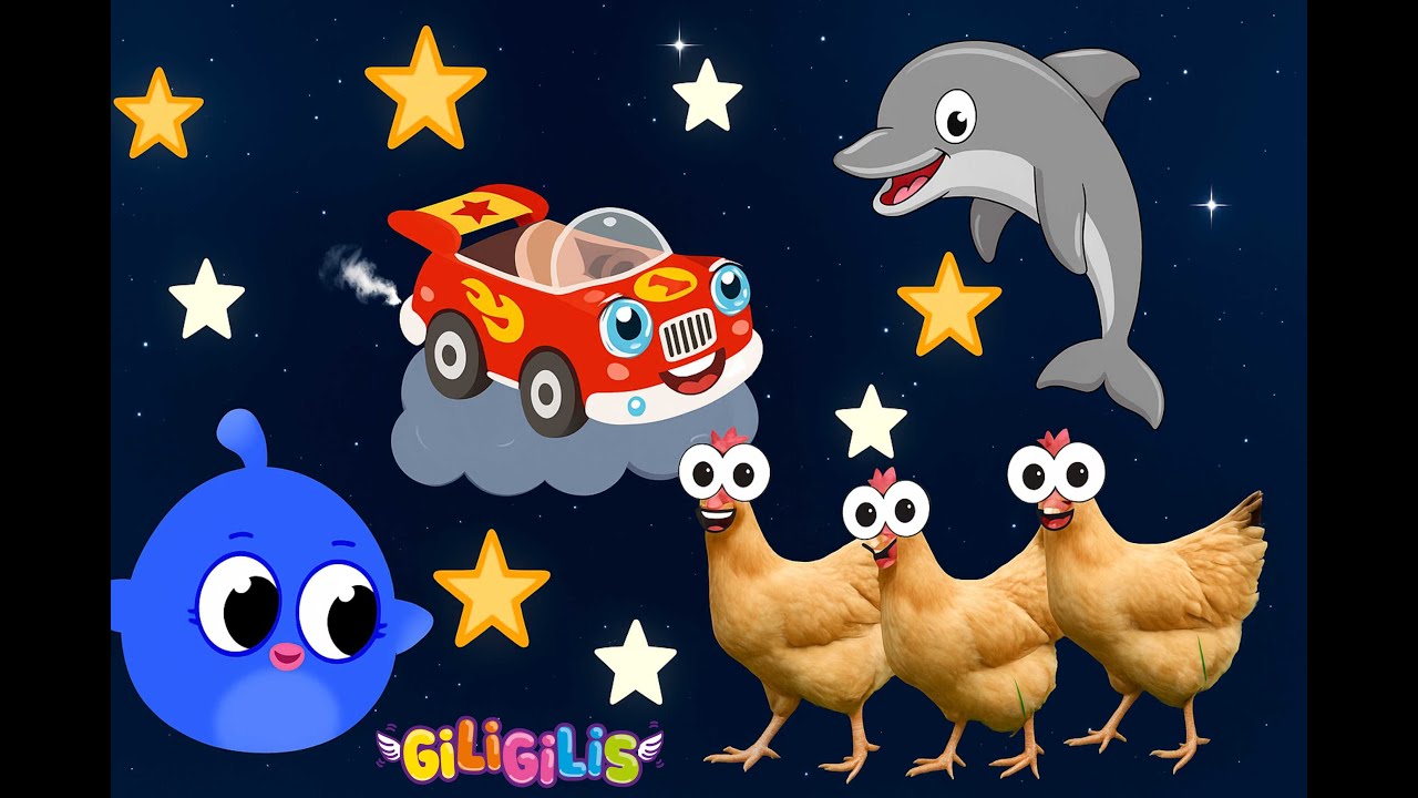 Adventure to the Jungle and Learn Animals with Giligilis 🐒 WORDS Learning for Toddlers | STEM Songs