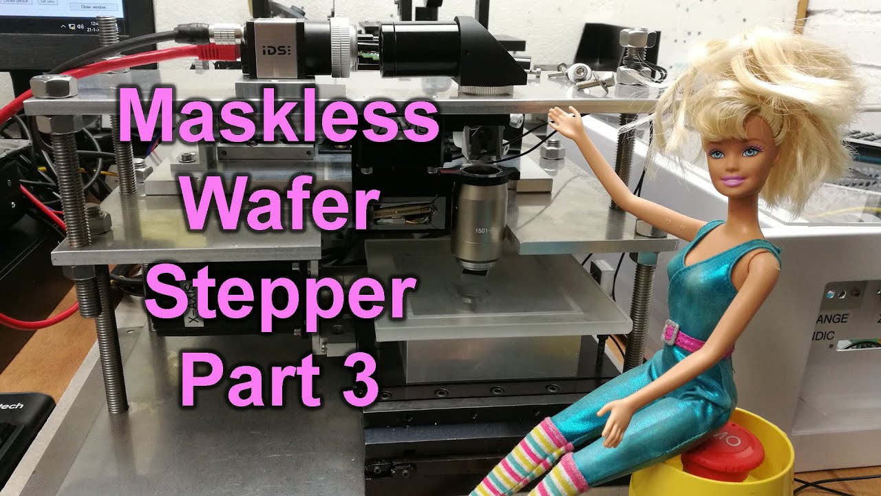 Maskless Wafer Stepper Part 3: Electronics and Software.