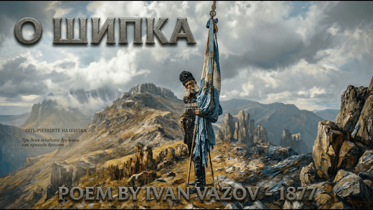 О, Шипка! — Българските опълченци | Ivan Vazov Poem Film (Full Text)