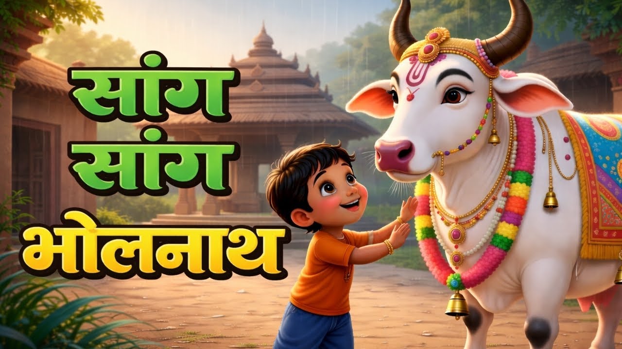 Sang Sang Bholanath | Balgeet for Children | सांग सांग भोलानाथ | Marathi Kids Song