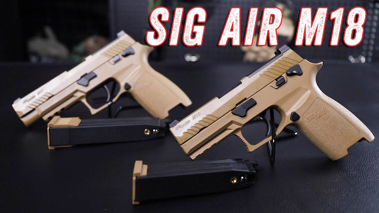 SIG AIR M18 by VFC Unboxing ONLY vs. SIG AIR M17 GBB
