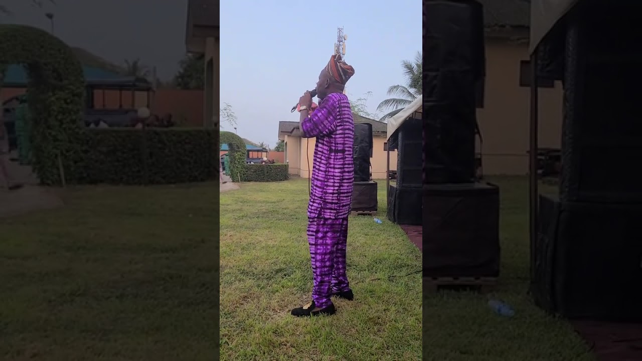 Performing live at 70th Birthday of Dr Mrs Gloria Laraba Shoda MFR 