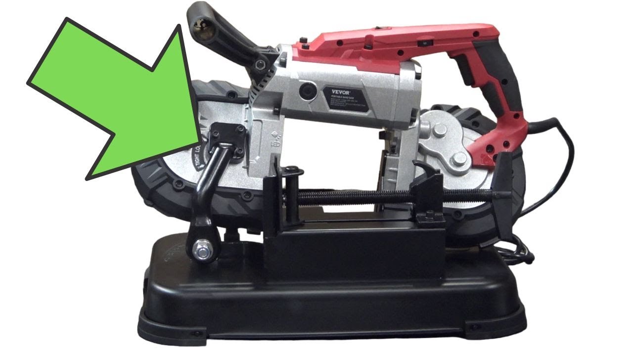 VEVOR  portable band saw with stand REVIEW -