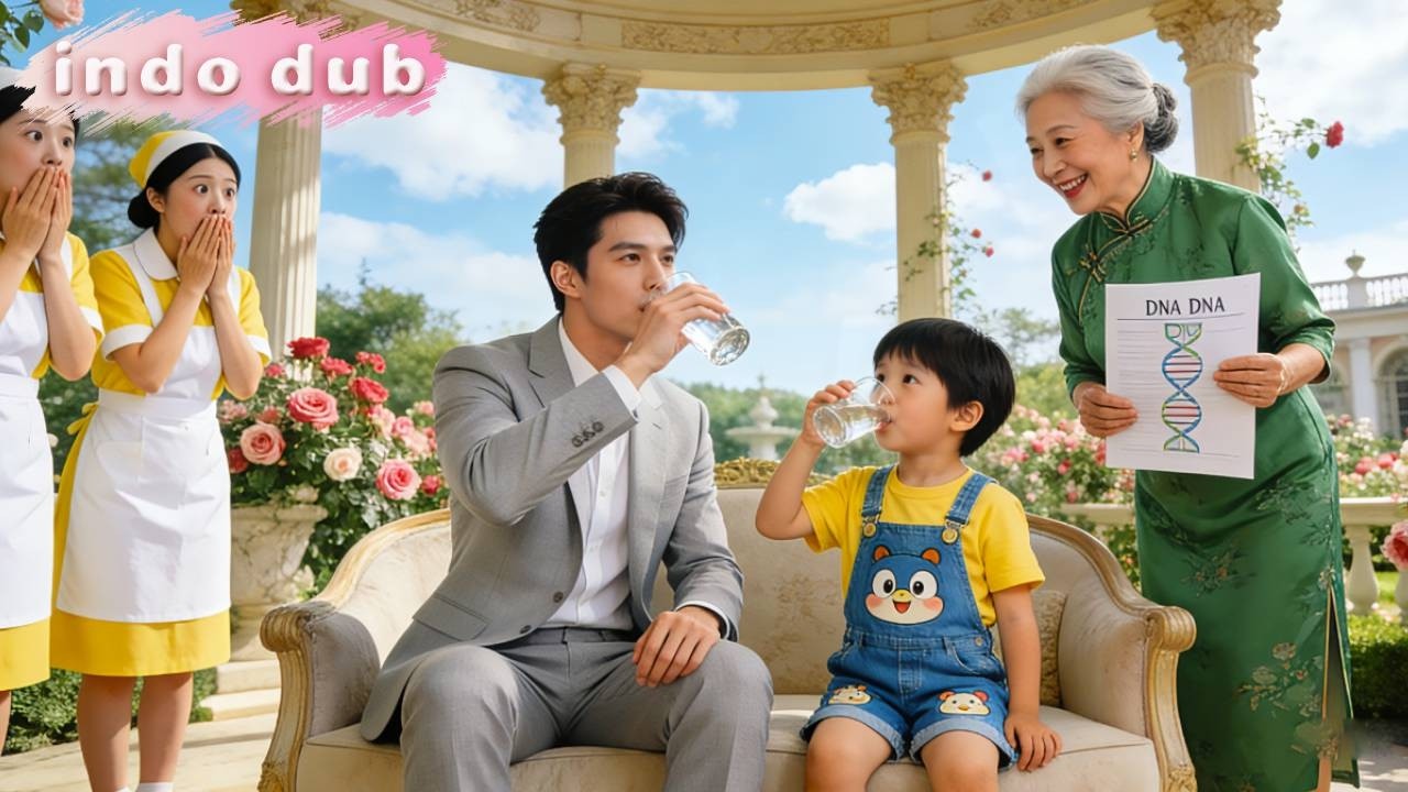 Gerakan pegang gelas bocah 6 tahun persis sama dengan CEO! Nenek CEO terkejut luar biasa!