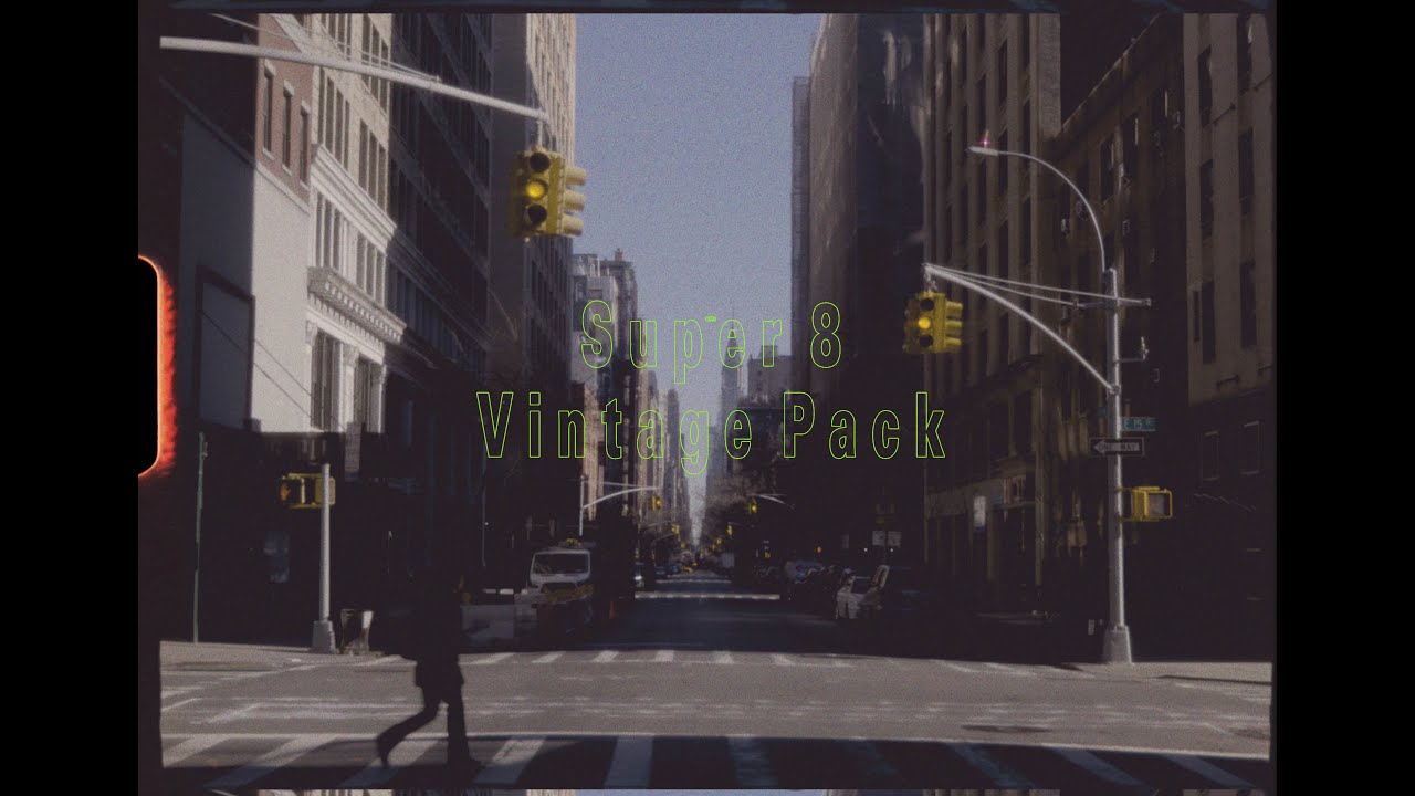 Vintage Super 8 Pack - Overlay Pack