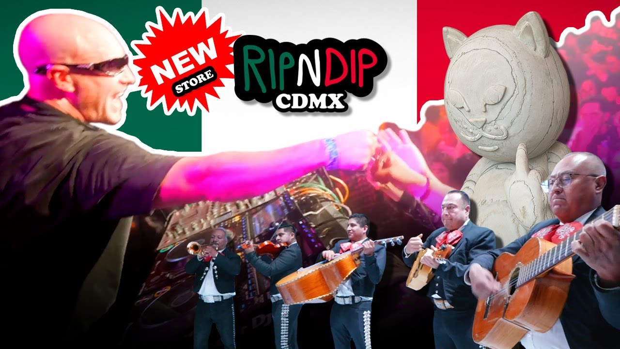 RIPNDIP *NEW* MEXICO STORE OPENING VLOG 4K