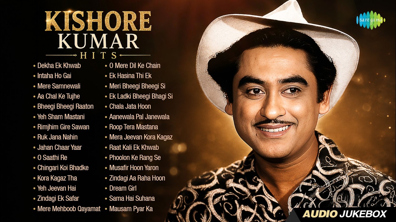 Kishore Kumar Hits | Dekha Ek Khwab | Intaha Ho Gai Intezar Ki | Mere Samnewali Khidki Mein