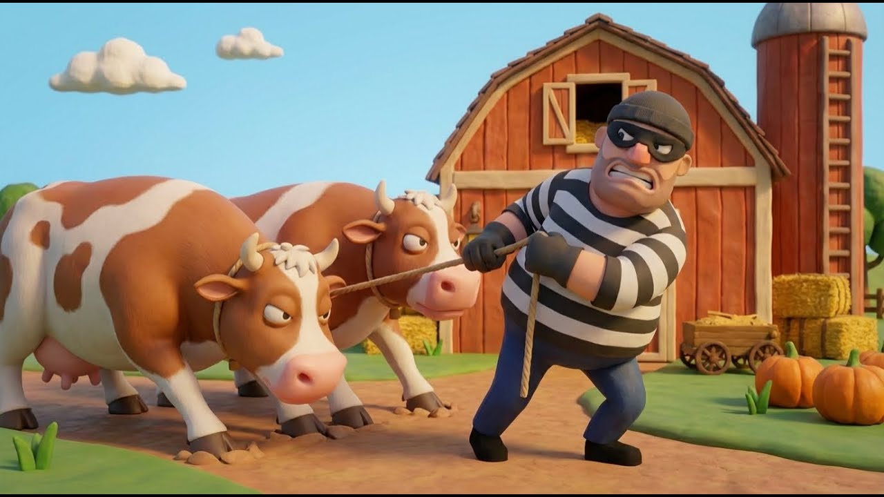 Old MacDonald’s Farm Robbed | Every Animal Is Gone! 😱 | Police Save the Animals