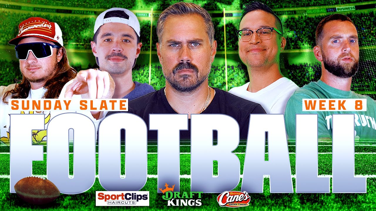 Big Cat and Co Sweat Out the Week 8 Sunday Slate  | Barstool Gambling Cave