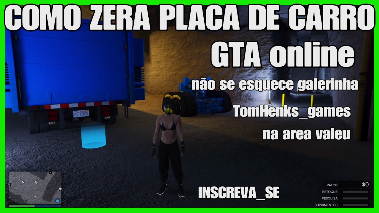 COMO ZERA PLACA DE CARRO GTA ONLINE- 2026